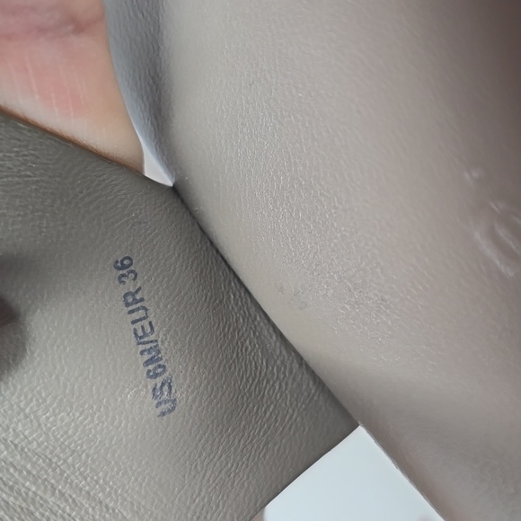 Vince Flint Platform Spadrilles Sandals Grey Size 6 - Picture 6 of 6